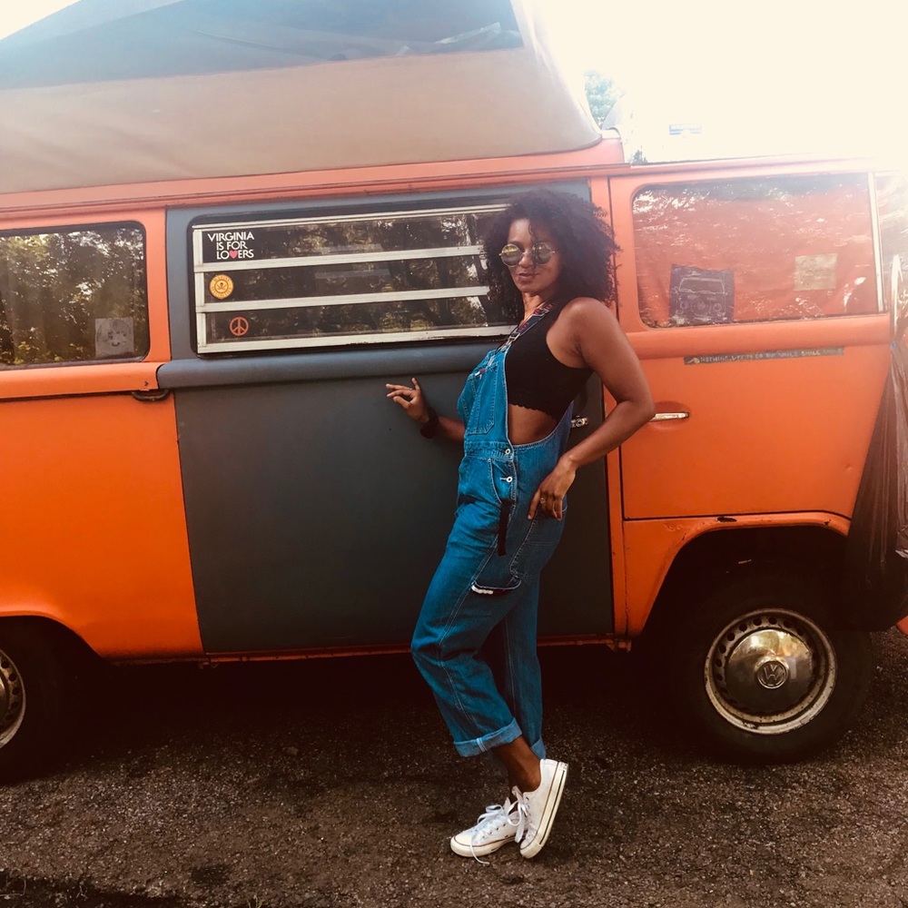 Tommy Hilfiger denim overalls